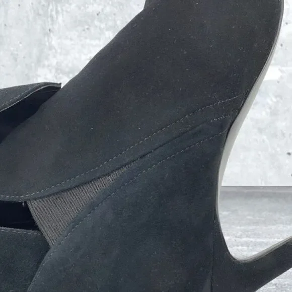 KENDALL+KYLIE Suede Madison Winged Stiletto Heeled Boots Size 8.5 - Picture 8 of 15